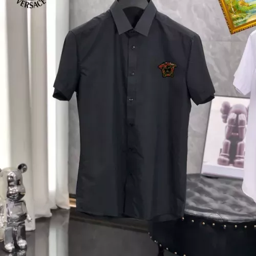 Wholesale Versace Shirts Short Sleeved For Unisex #1342286 $38.00 USD, Wholesale Quality Replica Versace Shirts