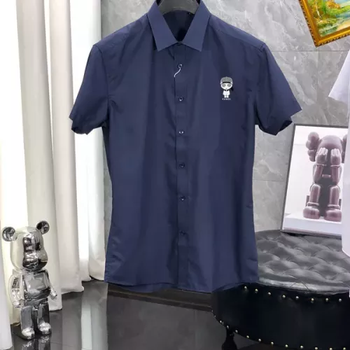 Wholesale Fendi Shirts Short Sleeved For Unisex #1342305 $38.00 USD, Wholesale Quality Replica Fendi Shirts