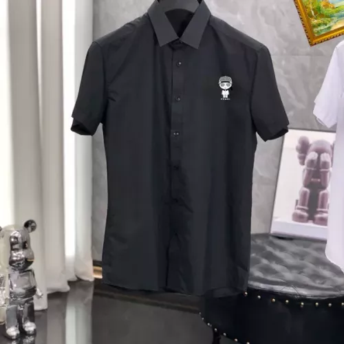 Wholesale Fendi Shirts Short Sleeved For Unisex #1342306 $38.00 USD, Wholesale Quality Replica Fendi Shirts