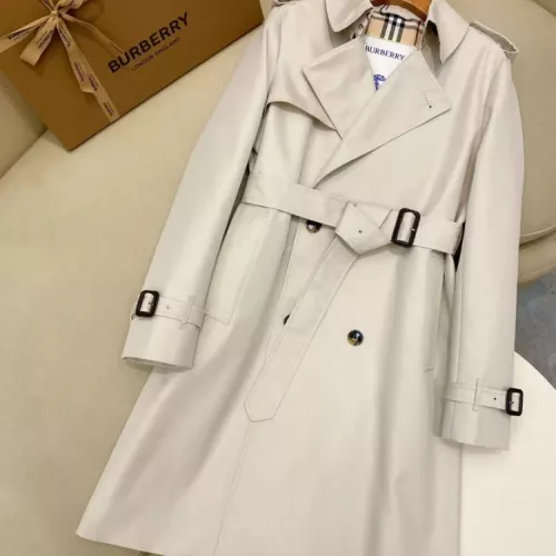 Wholesale Burberry Trench Coat Long Sleeved For Women #1342313 $200.00 USD, Wholesale Quality Replica Burberry Trench Coat