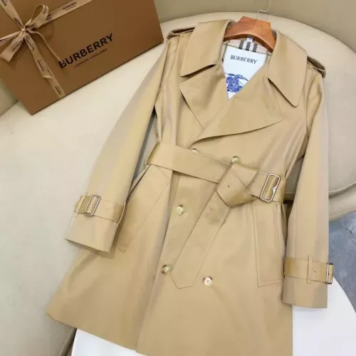 Wholesale Burberry Trench Coat Long Sleeved For Women #1342314 $200.00 USD, Wholesale Quality Replica Burberry Trench Coat
