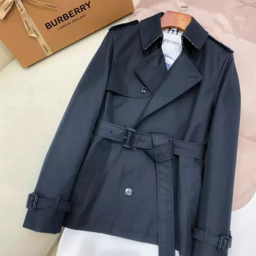 Wholesale Burberry Trench Coat Long Sleeved For Women #1342317 $172.00 USD, Wholesale Quality Replica Burberry Trench Coat