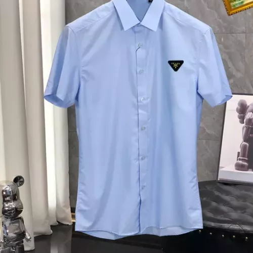 Wholesale Prada Shirts Short Sleeved For Unisex #1342358 $38.00 USD, Wholesale Quality Replica Prada Shirts