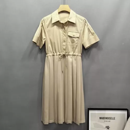 Wholesale Moncler Dresses Short Sleeved For Women #1342370 $140.00 USD, Wholesale Quality Replica Moncler Dresses