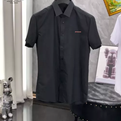 Wholesale Prada Shirts Short Sleeved For Unisex #1342376 $38.00 USD, Wholesale Quality Replica Prada Shirts