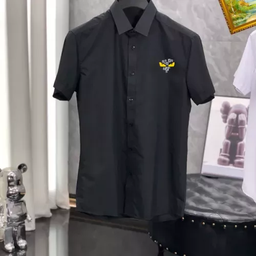 Wholesale Fendi Shirts Short Sleeved For Unisex #1342380 $38.00 USD, Wholesale Quality Replica Fendi Shirts
