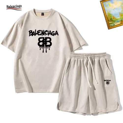 Wholesale Balenciaga Fashion Tracksuits Short Sleeved For Men #1342388 $48.00 USD, Wholesale Quality Replica Balenciaga Fashion Tracksuits