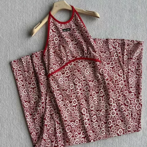 Wholesale MIU MIU Dresses Sleeveless For Women #1342406 $105.00 USD, Wholesale Quality Replica MIU MIU Dresses