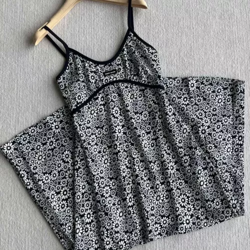 Wholesale MIU MIU Dresses Sleeveless For Women #1342407 $105.00 USD, Wholesale Quality Replica MIU MIU Dresses