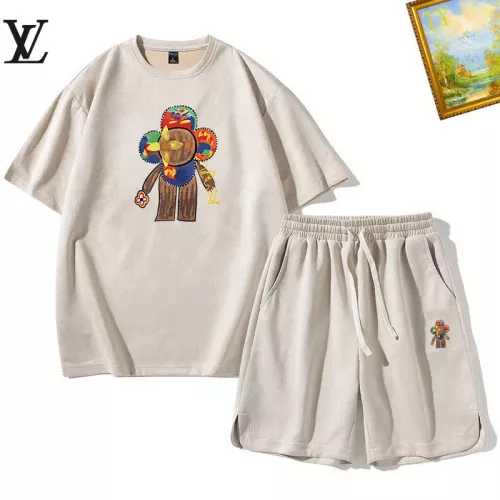 Wholesale Louis Vuitton LV Tracksuits Short Sleeved For Men #1342408 $48.00 USD, Wholesale Quality Replica Louis Vuitton LV Tracksuits