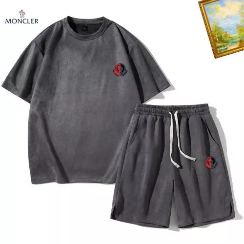 Wholesale Moncler Tracksuits Short Sleeved For Men #1342412 $48.00 USD, Wholesale Quality Replica Moncler Tracksuits