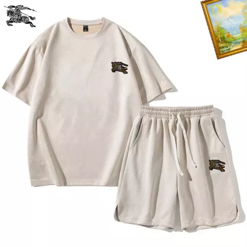 Wholesale Burberry Tracksuits Short Sleeved For Men #1342414 $48.00 USD, Wholesale Quality Replica Burberry Tracksuits