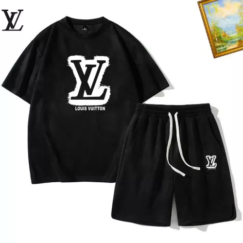 Wholesale Louis Vuitton LV Tracksuits Short Sleeved For Men #1342419 $48.00 USD, Wholesale Quality Replica Louis Vuitton LV Tracksuits