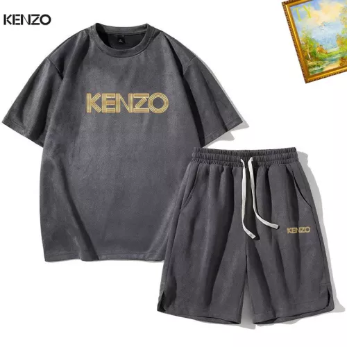 Wholesale Kenzo Tracksuits Short Sleeved For Men #1342438 $48.00 USD, Wholesale Quality Replica Kenzo Tracksuits