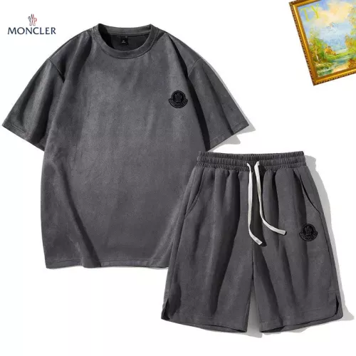 Wholesale Moncler Tracksuits Short Sleeved For Men #1342452 $48.00 USD, Wholesale Quality Replica Moncler Tracksuits