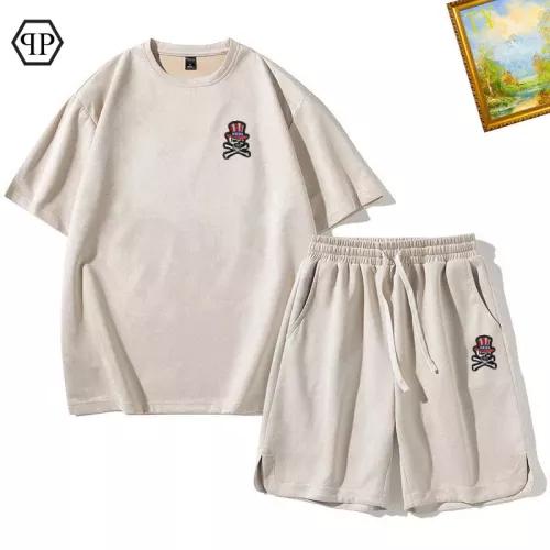 Wholesale Philipp Plein PP Tracksuits Short Sleeved For Men #1342469 $48.00 USD, Wholesale Quality Replica Philipp Plein PP Tracksuits