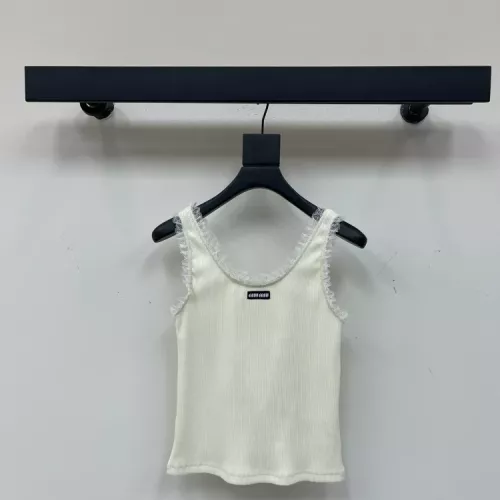 Wholesale MIU MIU T-Shirts Sleeveless For Women #1342487 $56.00 USD, Wholesale Quality Replica MIU MIU T-Shirts