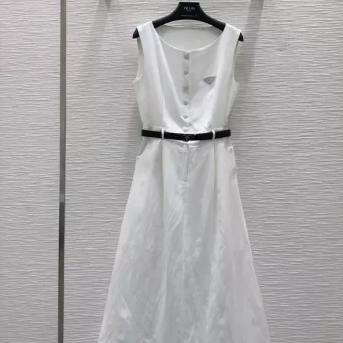 Wholesale Prada Dresses Sleeveless For Women #1342504 $140.00 USD, Wholesale Quality Replica Prada Dresses