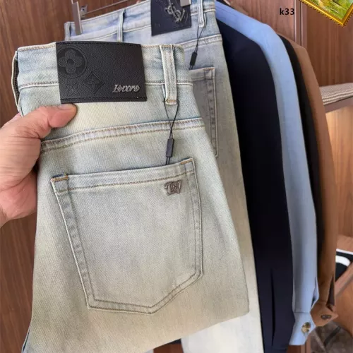 Wholesale Louis Vuitton LV Jeans For Men #1342551 $48.00 USD, Wholesale Quality Replica Louis Vuitton LV Jeans