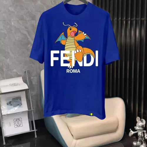 Wholesale Fendi T-Shirts Short Sleeved For Men #1342558 $40.00 USD, Wholesale Quality Replica Fendi T-Shirts