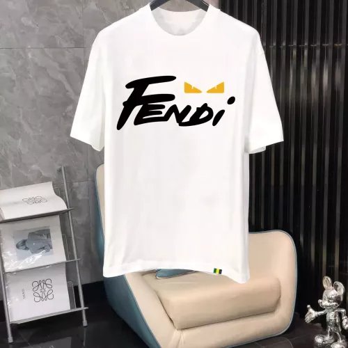 Wholesale Fendi T-Shirts Short Sleeved For Men #1342573 $40.00 USD, Wholesale Quality Replica Fendi T-Shirts