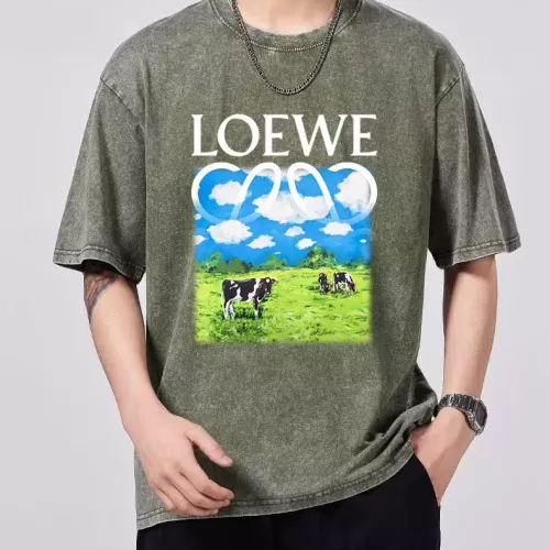 Wholesale LOEWE T-Shirts Short Sleeved For Men #1342631 $45.00 USD, Wholesale Quality Replica LOEWE T-Shirts
