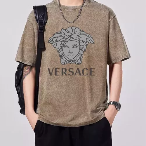 Wholesale Versace T-Shirts Short Sleeved For Men #1342634 $45.00 USD, Wholesale Quality Replica Versace T-Shirts