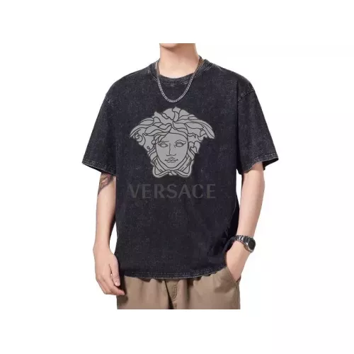 Wholesale Versace T-Shirts Short Sleeved For Men #1342637 $45.00 USD, Wholesale Quality Replica Versace T-Shirts