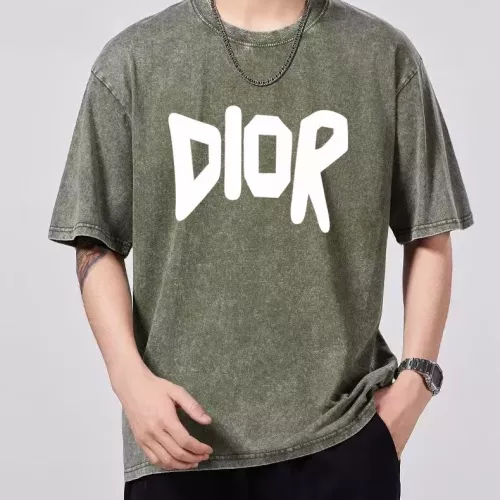 Wholesale Christian Dior T-Shirts Short Sleeved For Men #1342639 $45.00 USD, Wholesale Quality Replica Christian Dior T-Shirts