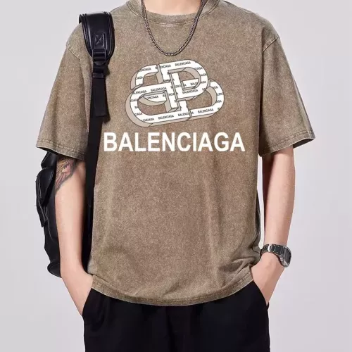 Wholesale Balenciaga T-Shirts Short Sleeved For Men #1342658 $45.00 USD, Wholesale Quality Replica Balenciaga T-Shirts