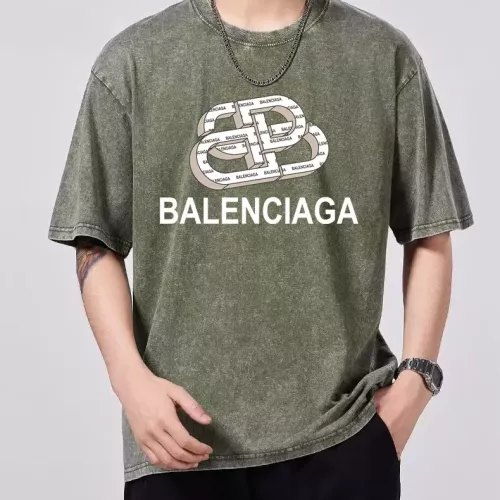 Wholesale Balenciaga T-Shirts Short Sleeved For Men #1342659 $45.00 USD, Wholesale Quality Replica Balenciaga T-Shirts
