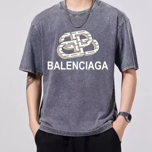Wholesale Balenciaga T-Shirts Short Sleeved For Men #1342660 $45.00 USD, Wholesale Quality Replica Balenciaga T-Shirts