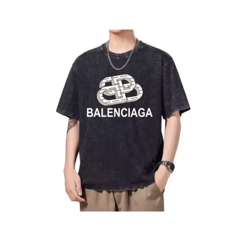 Wholesale Balenciaga T-Shirts Short Sleeved For Men #1342661 $45.00 USD, Wholesale Quality Replica Balenciaga T-Shirts
