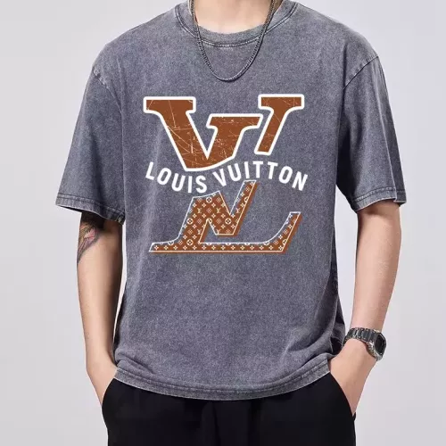 Wholesale Louis Vuitton LV T-Shirts Short Sleeved For Men #1342664 $45.00 USD, Wholesale Quality Replica Louis Vuitton LV T-Shirts