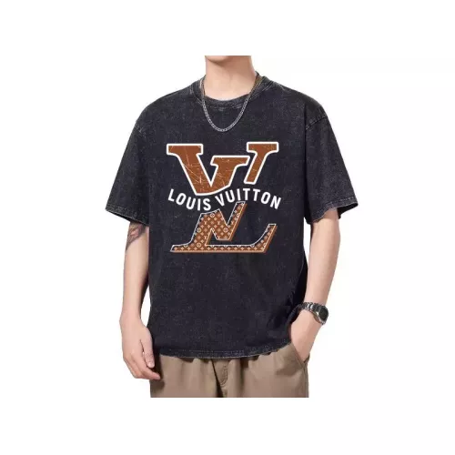 Wholesale Louis Vuitton LV T-Shirts Short Sleeved For Men #1342665 $45.00 USD, Wholesale Quality Replica Louis Vuitton LV T-Shirts