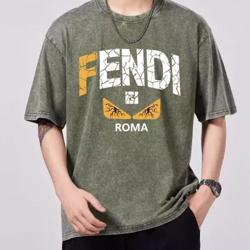 Wholesale Fendi T-Shirts Short Sleeved For Men #1342671 $45.00 USD, Wholesale Quality Replica Fendi T-Shirts