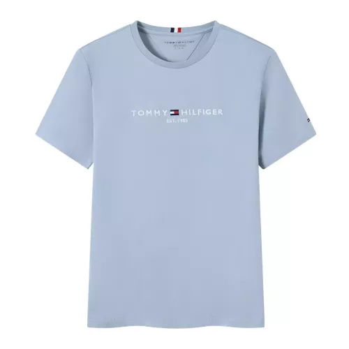 Wholesale Tommy Hilfiger TH T-Shirts Short Sleeved For Unisex #1342802 $27.00 USD, Wholesale Quality Replica Tommy Hilfiger TH T-Shirts