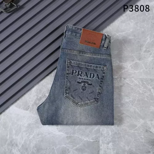 Wholesale Prada Jeans For Men #1343013 $45.00 USD, Wholesale Quality Replica Prada Jeans