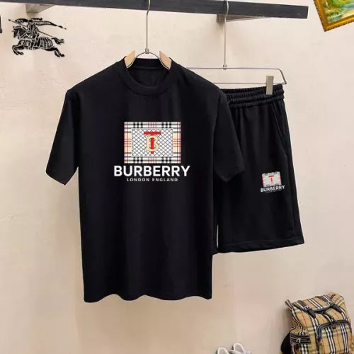 Wholesale Burberry Tracksuits Short Sleeved For Men #1343110 $48.00 USD, Wholesale Quality Replica Burberry Tracksuits