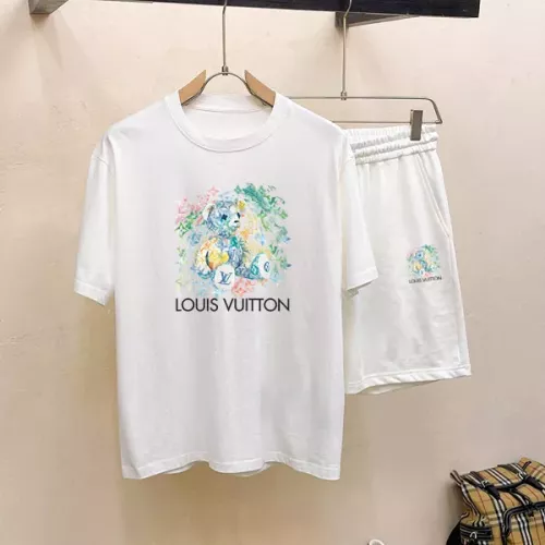 Wholesale Louis Vuitton LV Tracksuits Short Sleeved For Men #1343111 $48.00 USD, Wholesale Quality Replica Louis Vuitton LV Tracksuits