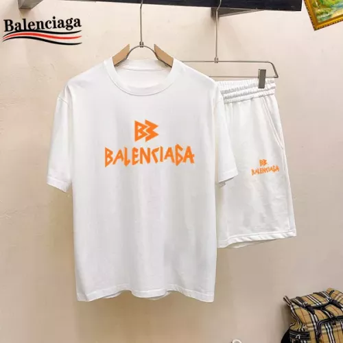 Wholesale Balenciaga Fashion Tracksuits Short Sleeved For Men #1343113 $48.00 USD, Wholesale Quality Replica Balenciaga Fashion Tracksuits