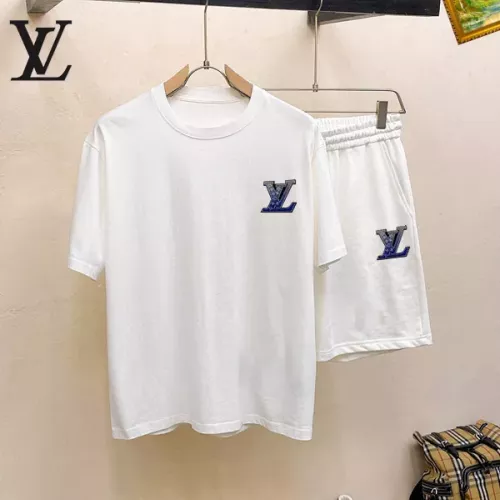 Wholesale Louis Vuitton LV Tracksuits Short Sleeved For Men #1343129 $48.00 USD, Wholesale Quality Replica Louis Vuitton LV Tracksuits
