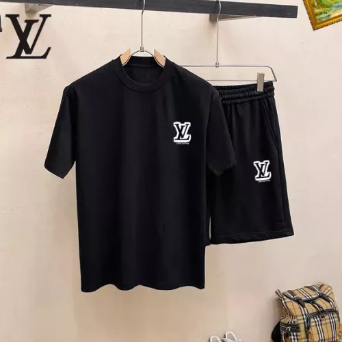Wholesale Louis Vuitton LV Tracksuits Short Sleeved For Men #1343137 $48.00 USD, Wholesale Quality Replica Louis Vuitton LV Tracksuits