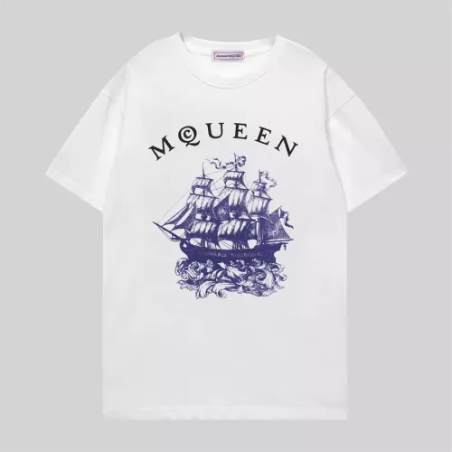 Wholesale Alexander McQueen T-shirts Short Sleeved For Unisex #1343152 $34.00 USD, Wholesale Quality Replica Alexander McQueen T-shirts