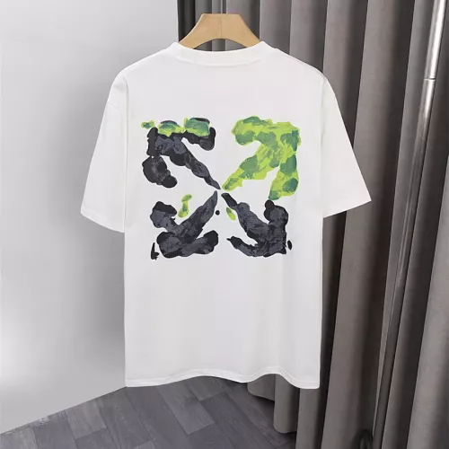Wholesale Off-White T-Shirts Short Sleeved For Men #1343198 $36.00 USD, Wholesale Quality Replica Off-White T-Shirts