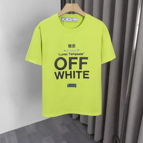 Wholesale Off-White T-Shirts Short Sleeved For Men #1343202 $36.00 USD, Wholesale Quality Replica Off-White T-Shirts
