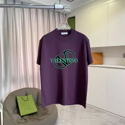 Wholesale Valentino T-Shirts Short Sleeved For Unisex #1343257 $42.00 USD, Wholesale Quality Replica Valentino T-Shirts