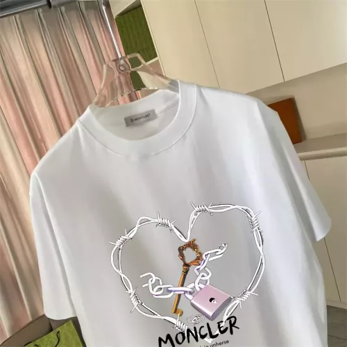 Replica Moncler T-Shirts Short Sleeved For Unisex #1343263 $42.00 USD for Wholesale