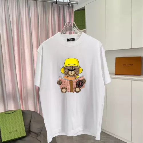 Wholesale Fendi T-Shirts Short Sleeved For Unisex #1343271 $42.00 USD, Wholesale Quality Replica Fendi T-Shirts