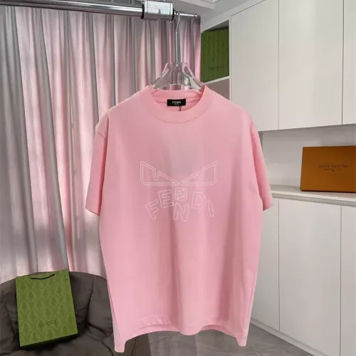 Wholesale Fendi T-Shirts Short Sleeved For Unisex #1343276 $42.00 USD, Wholesale Quality Replica Fendi T-Shirts